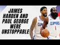 James Harden & Paul George look UNSTOPPABLE!