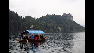 LAKE BLED, SLOVENIA: PLETNA BOAT RIDE