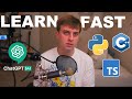 How to learn to code FAST using ChatGPT (it's a game changer seriously)