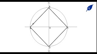 Construction Of a Square Given the Diagonal || Engineering Construction