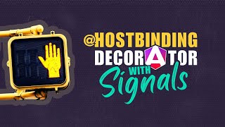 Using @HostBinding with signals