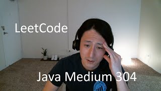 Java English Medium LeetCode 304 Range Sum Query 2d Immutable