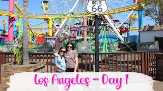 Los Angeles Travel Day | Sydney to LAX | Venice Beach, Santa Monica, In n Out Burger | USA - Day 1