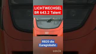 DB BR 643.2 Talent / Lichtwechsel / RB20 die Euregiobahn