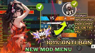 ANTI-BAN MOD MENU//VPHONE GAGA ALL PROBLEMS FIX//RANK WORKING JOIN TELEGRAM CHANEL FOR DOWNLOAD LINK