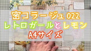 【コラージュ】蜜コラ022｜レトロレモン