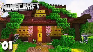 The Luckiest or Most Tragic Start? | Ep 1 | Minecraft Let's Play