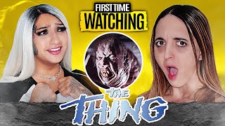 THE THING * Movie Reaction | INSANITY ! We almost puked ! | First Time Watching !