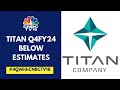 Titan Q4FY24 Results: Revenue In-Line, Jewellery Margin Contracts, Studded Ratio Unchanged At 33%