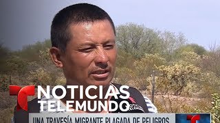 Desierto de Sonora: la escabrosa ruta hacia el Sueño Americano | Noticiero | Noticias Telemundo