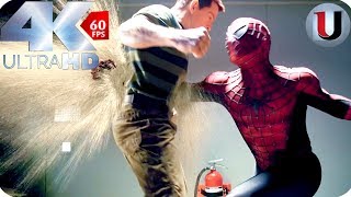 Spider Man vs Sandman First Fight - Spider Man 3 - 2007 MOVIE CLIP (4K HD)