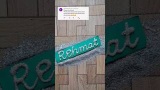 Glitter name art maker #shorts #shortvideo #ytshorts #youtubeshorts #trending #trendingshorts