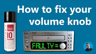 Volume Control Repair |  Rotary Encoder Fix | Denon UD-M3 Mini Hi Fi | Servisol Super 10