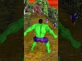 Hulk Save Boy | Indominus Rex Dinosaurs Attack | Dinosaur Chase At Forest #shorts #dinosaur #hulk