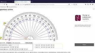Kątomierz online, narzędzie do pomiaru kątów