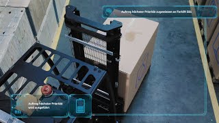 ZF Innovation Forklift, vorgestellt auf der Hannover Messe 2018 (DE)