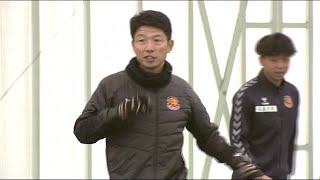 平均年齢２３．５歳　福島ユナイテッドＦＣが始動　新監督の下Ｊ２昇格を目指す (22/01/20 19:27)