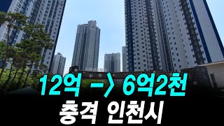 12억 - 6억2천 충격 인천시