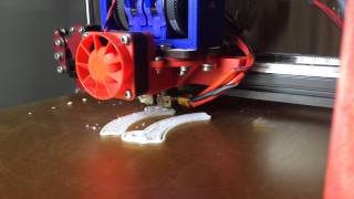 Dual material, PLA \u0026 HIPS MendelMax 2