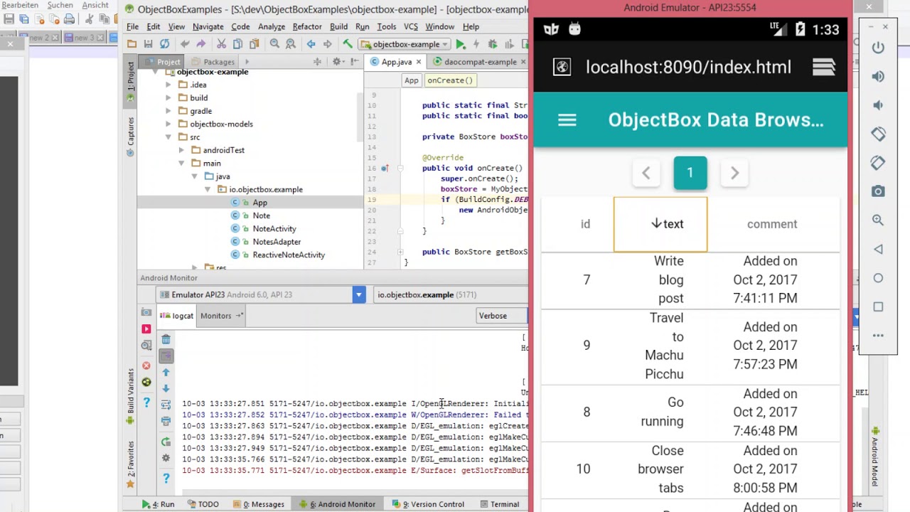 Objectbox 1 1 With Data Browser Youtube