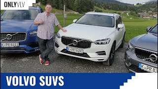 Volvo SUV comparison XC90 vs XC60 vs XC40 - OnlyVLV Volvo & Polestar reviews