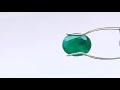 natural emerald 4.18 carat gemstone