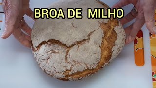 Como fazer Broa de milho  portuguêsa. Receita simples e deliciosa