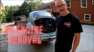 How to remove your VW Beetle engine