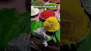 Mouth Freshener 🥰😋|Betel leaf|Pan Patta💕|#shorts