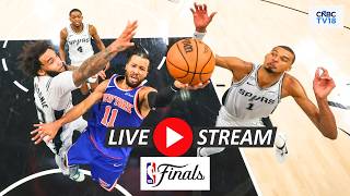 🔴Knicks Vs Spurs Final LIVE: New York Knicks vs. San Antino Spurs NBA Match | Trump at NBA | N18G