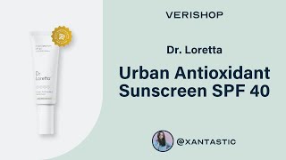 Dr. Loretta Urban Antioxidant Sunscreen SPF 40 Review