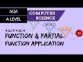 AQA A’Level Function & partial function application