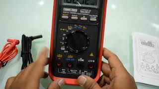 KUSAM-MECO DUAL DISPLAY DIGITAL MULTIMETER WITH VFD FEATURE \u0026 EF-DETECTION MODEL KM 711