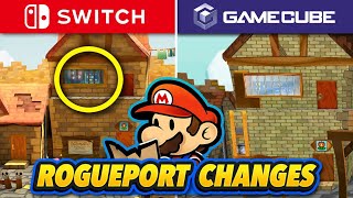 How Rogueport Looks in the Paper Mario TTYD Remake - Changes & Comparison