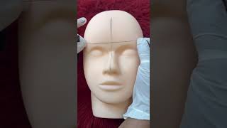 Brow mapping - Microblading training - #permanentmakeup #makeup #beauty #permanent #microblading