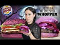 DIY The Real Wednesday Purple Whopper // Burger King Addams Family Meal Review & Recipe