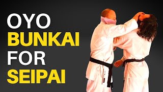 Seipai Bunkai Oyo for Goju Ryu