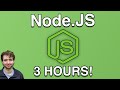 Node.JS Full Course (THREE HOUR All-in-One Tutorial for Beginners)