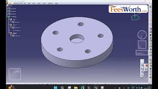 CATIA Hole Feature Color Automation & Customization using Python