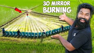 Solar Power Of 30 Mirrors - Death Ray's | മനുഷ്യനെ കത്തിക്കുന്ന സൂര്യൻ | M4 Tech |