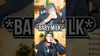 Kai Cenat and DDG Tries Baby Milk For First Time!🍼