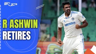 R Ashwin Retires LIVE | Cricketer R Ashwin Retires | R Ashwin Retirement News | Ashwin News