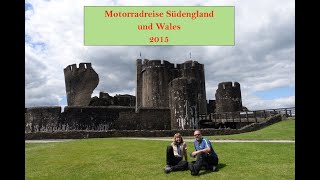 Motorradreise Südengland und Wales R 1200 GS in 4K