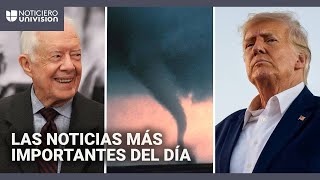 Así despedirá EEUU al expresidente Jimmy Carter: las noticias más importantes en cinco minutos