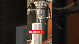 HOW TO SET UP CNC MILLING MACHINE FOR PRECISE METAL PARTS #cnccomponents #ytshorts