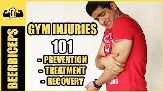 NEVER Get Injured - Exercise Injuries 101 - Prevention, Treatment, Recovery | BeerBiceps
