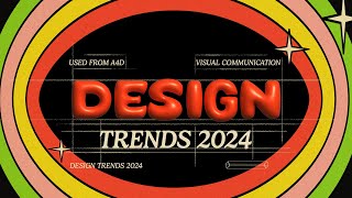 9 HUGE Graphic Design Trends 2024 🎉