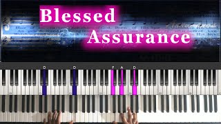 *Easy* Blessed Assurance 🎹 Tutorial