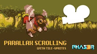 Parallax Scrolling TileSprite with Phaser 3