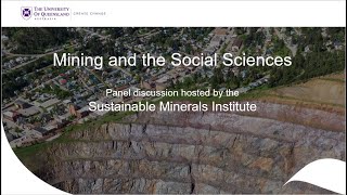 Mining and the Social Sciences - Panel Discussion